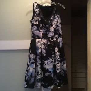 Beautiful watercolor floral dress